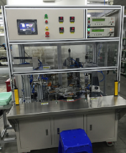 小電池頂側封測短路一體機